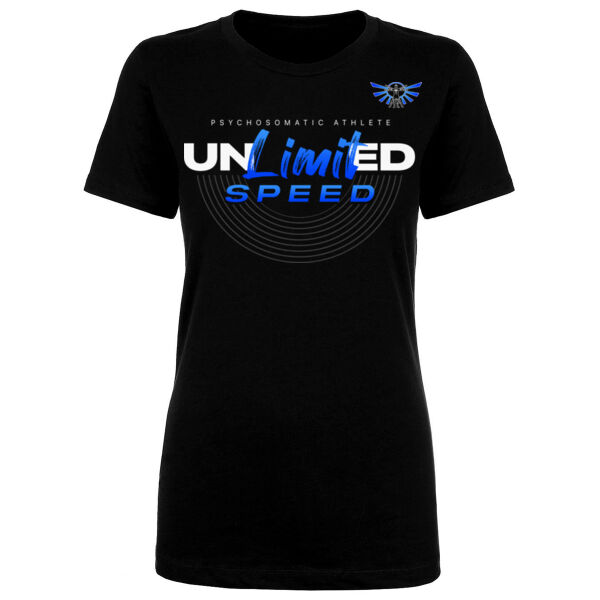 UNLIMITED SPEED - WOMEN'S FITTED T-SHIRT Thumbnail